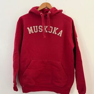 Muskoka Red Hoodie for Women